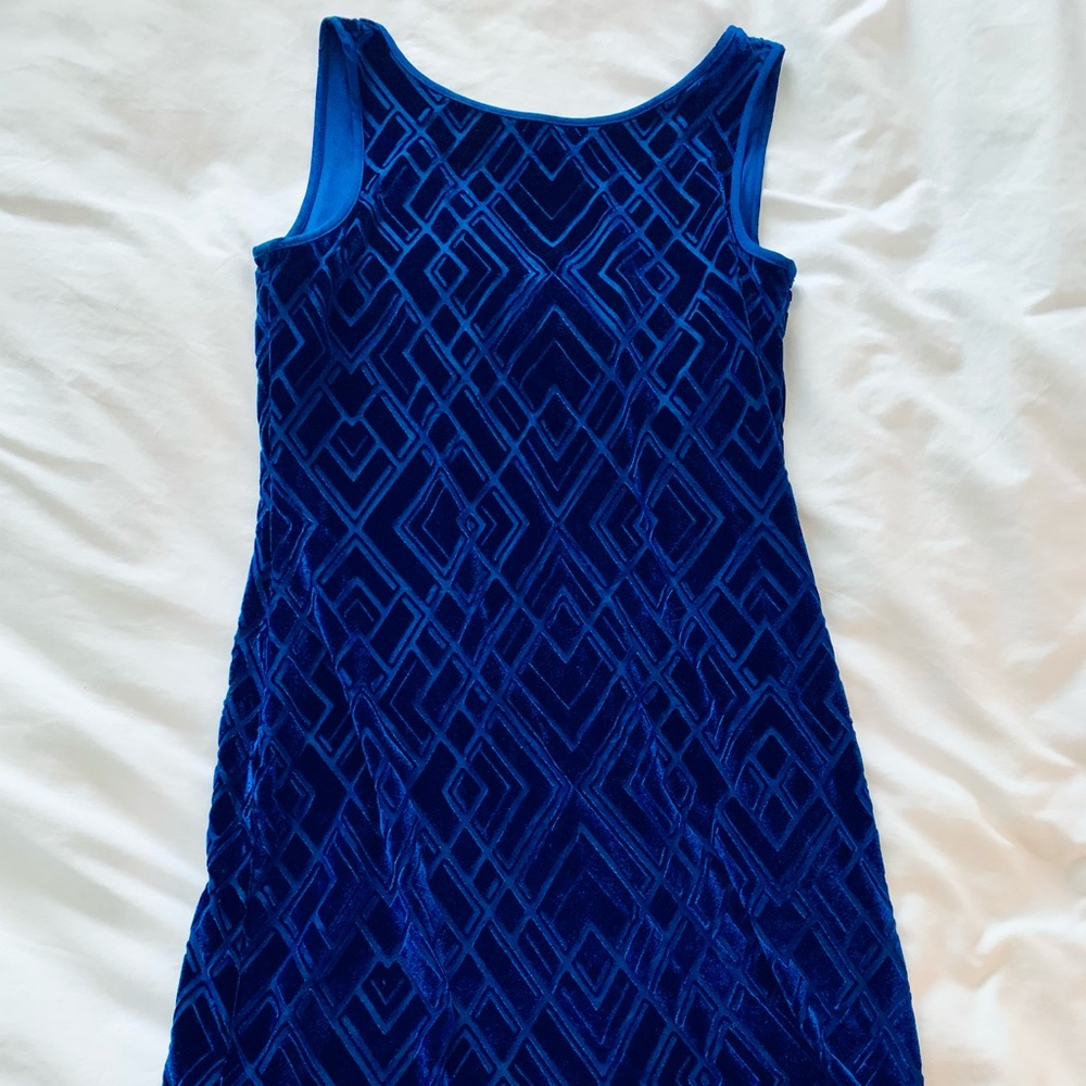 Blue dress